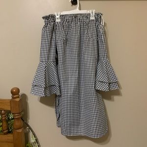 Off the shoulder dress